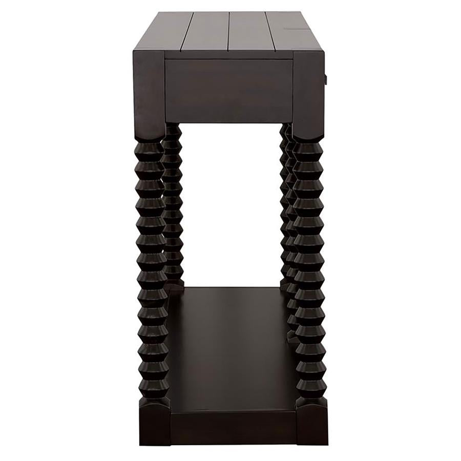 Meredith Brown Sofa Table - furniture place usa