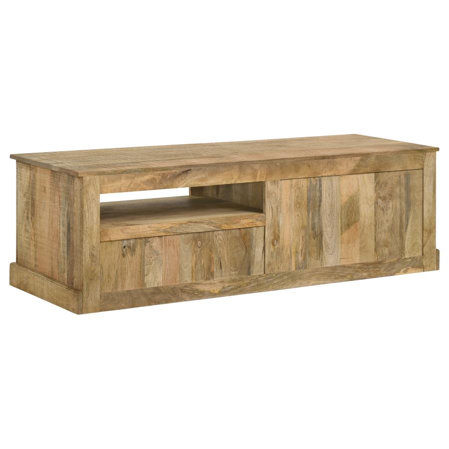 Zabel Brown 58" Tv Stand - furniture place usa