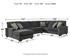 Tracling 3-Piece Sectional with Chaise - 72600S1 - furniture place usa