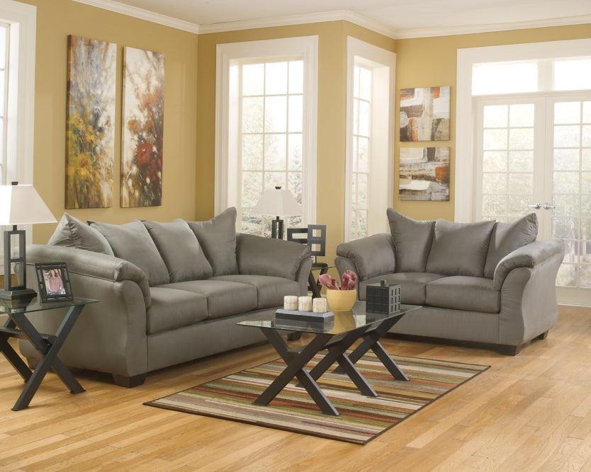 Darcy Sofa and Loveseat - furniture place usa