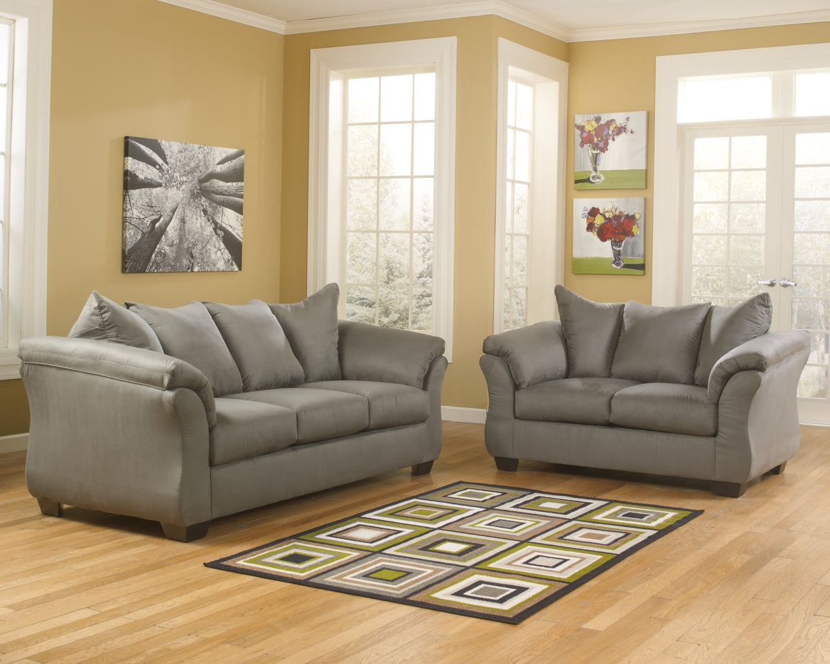 Darcy Sofa and Loveseat - furniture place usa