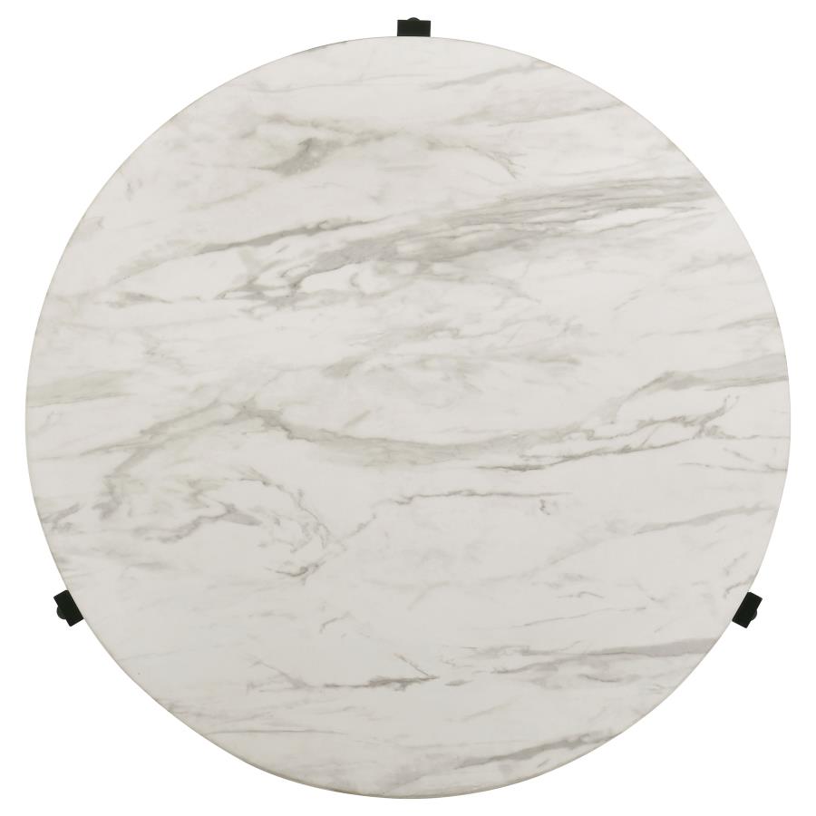 Tandi White Coffee Table - furniture place usa