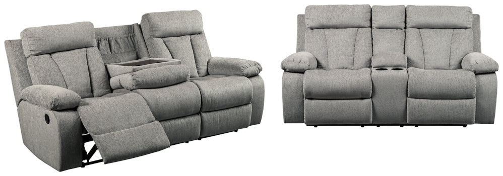Mitchiner Sofa and Loveseat - furniture place usa