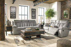 Mitchiner Reclining Sofa and Loveseat - furniture place usa