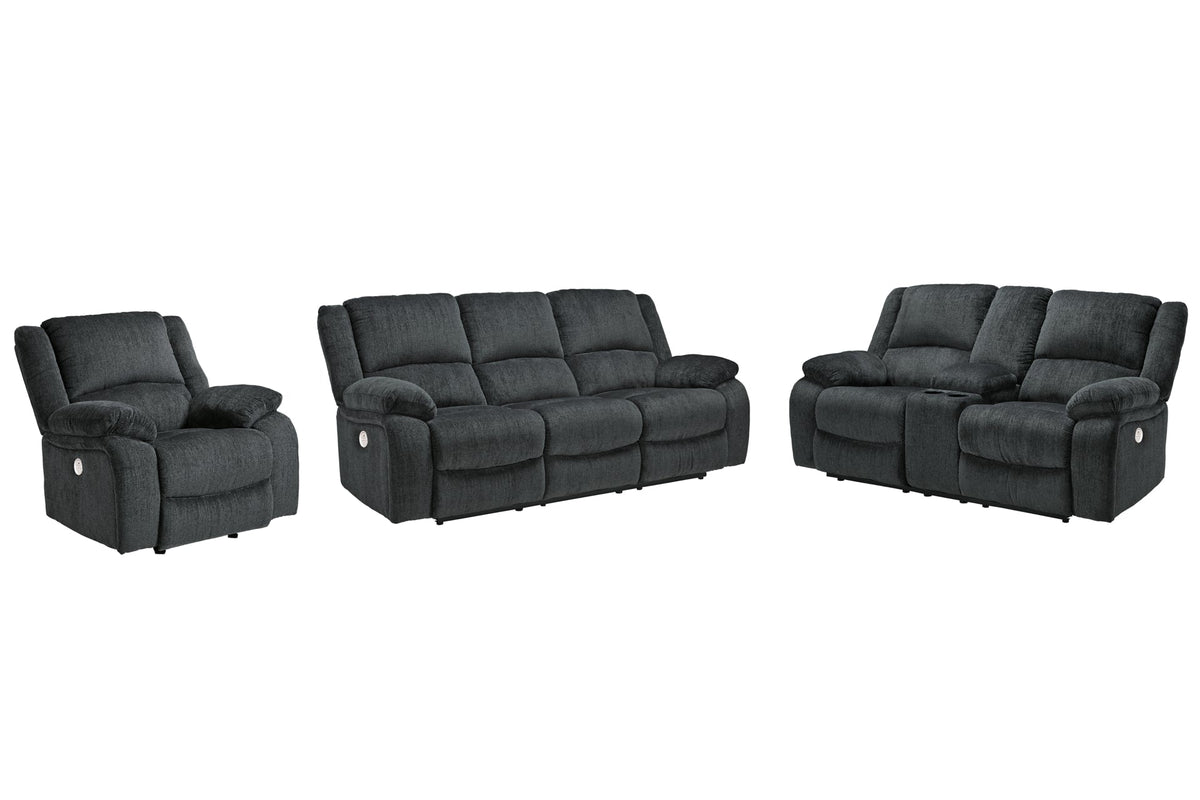 Draycoll Sofa, Loveseat and Recliner - PKG007313 - furniture place usa