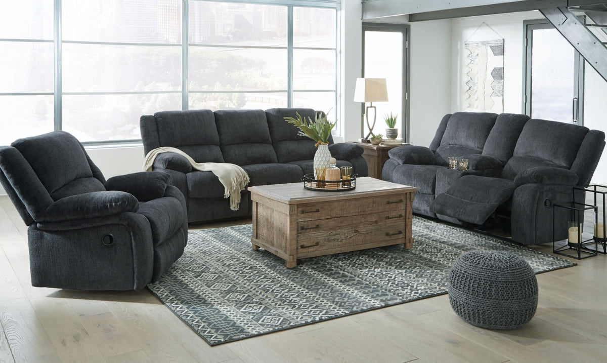 Draycoll Sofa, Loveseat and Recliner - PKG007315 - furniture place usa