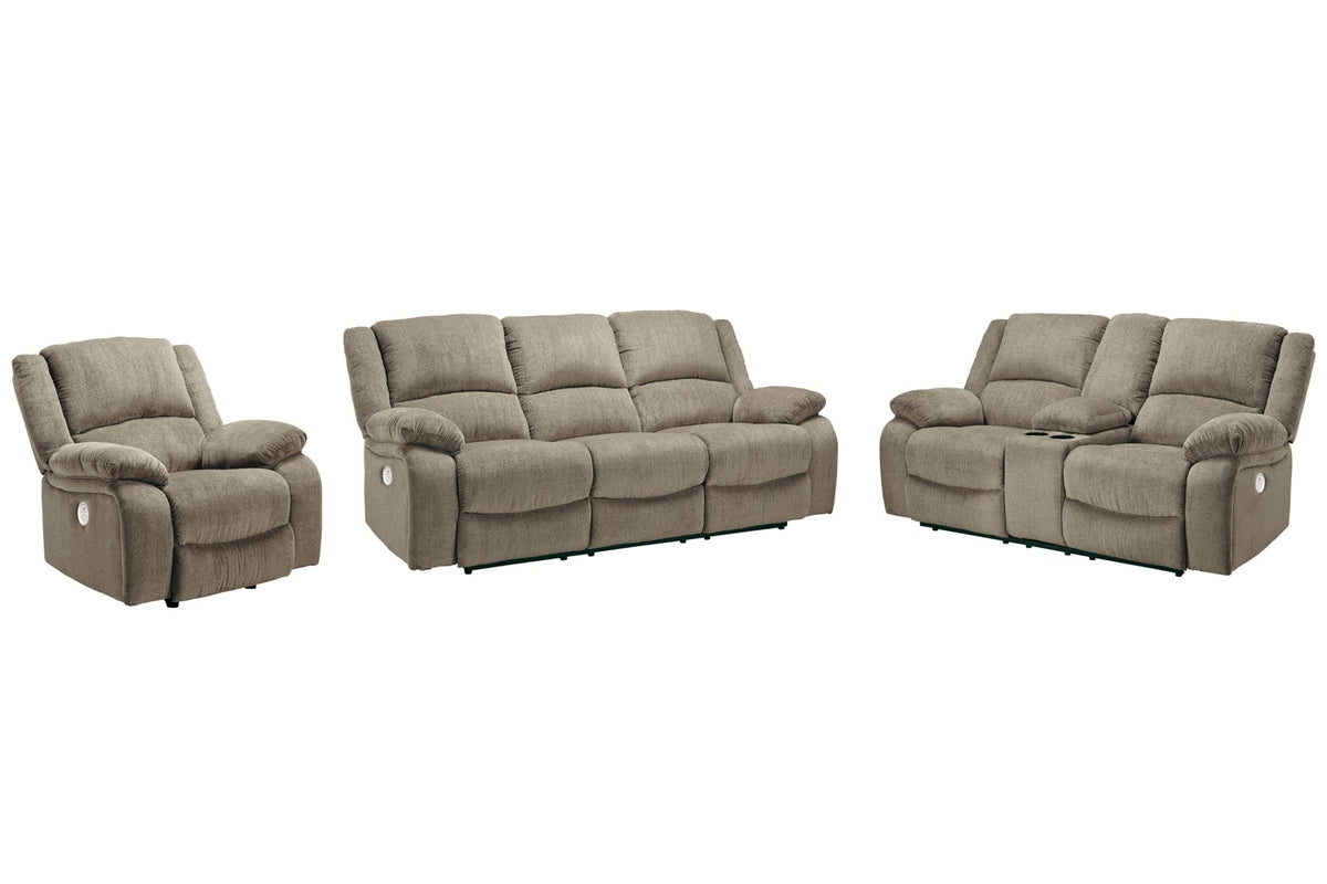 Draycoll Sofa, Loveseat and Recliner - PKG007318 - furniture place usa