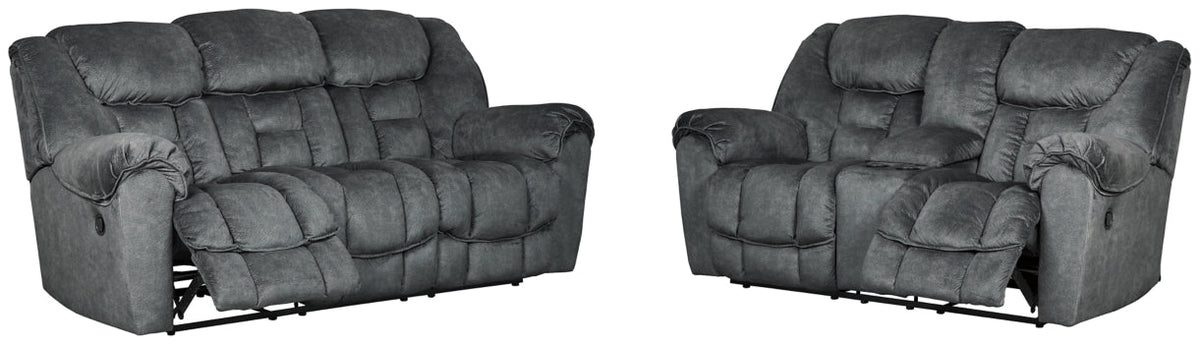 Capehorn Sofa and Loveseat - furniture place usa