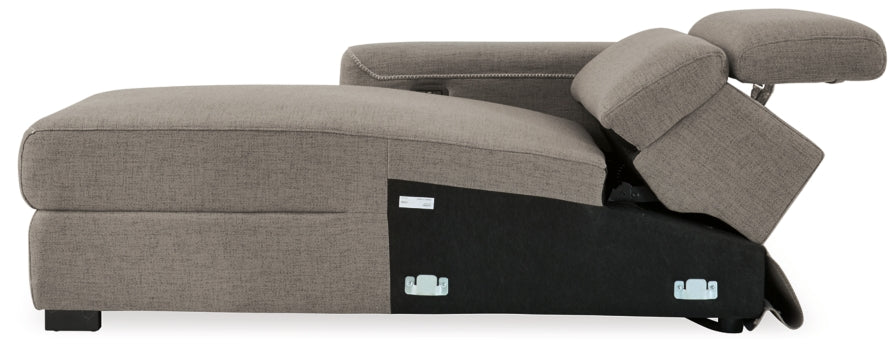 Mabton 3-Piece Sectional with Recliner - PKG002340 - furniture place usa