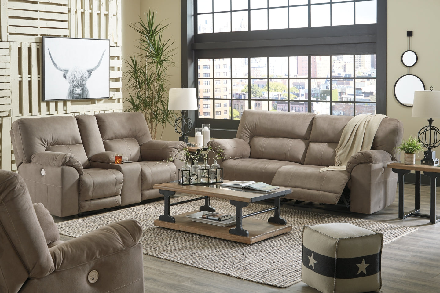 Cavalcade Sofa, Loveseat and Recliner - PKG007330 - furniture place usa
