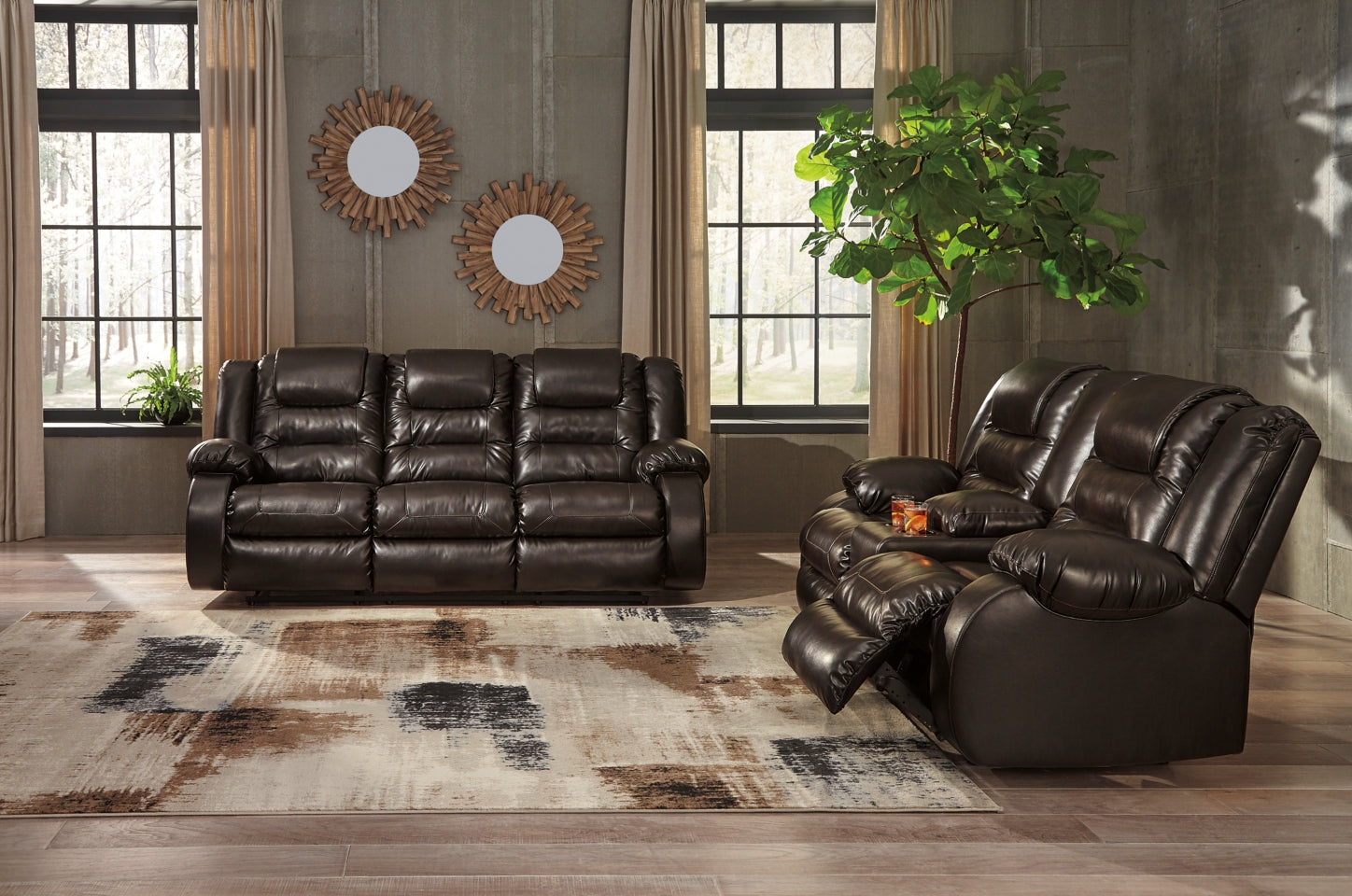 Vacherie Sofa, Loveseat and Recliner - furniture place usa