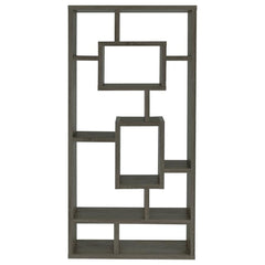 Howie Grey Bookcase - furniture place usa