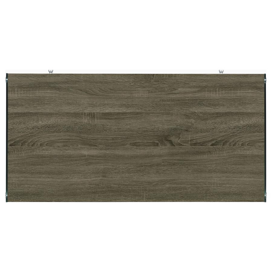 Dobrev Grey Writing Desk - furniture place usa