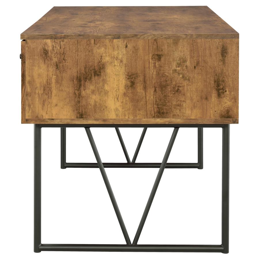 Analiese Brown Writing Desk - furniture place usa
