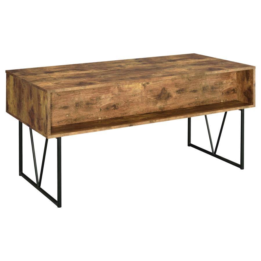 Analiese Brown Writing Desk - furniture place usa