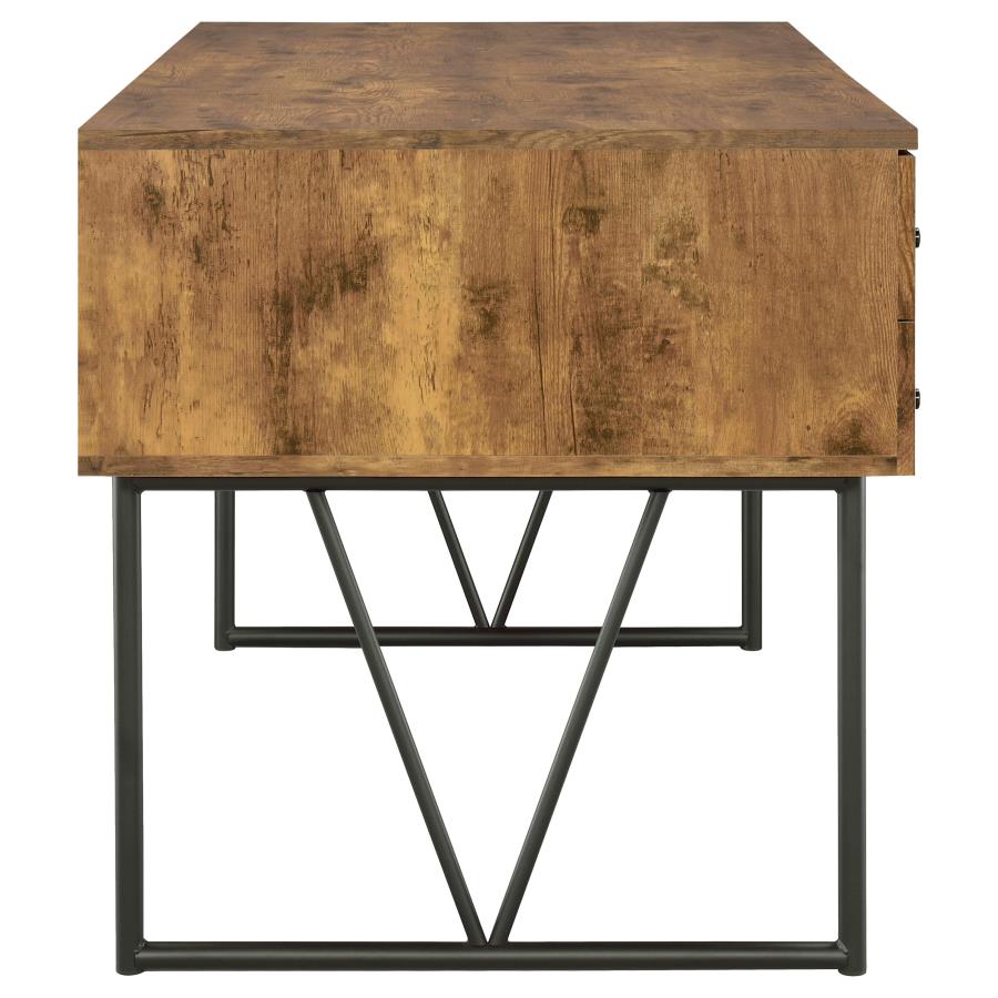 Analiese Brown Writing Desk - furniture place usa