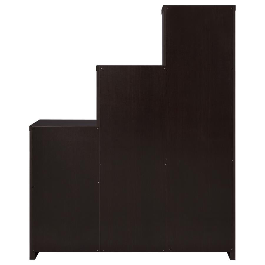 Spencer Brown Bookcase - furniture place usa