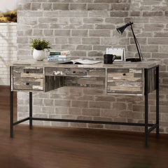 Kemper Brown Writing Desk - furniture place usa