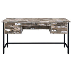 Kemper Brown Writing Desk - furniture place usa