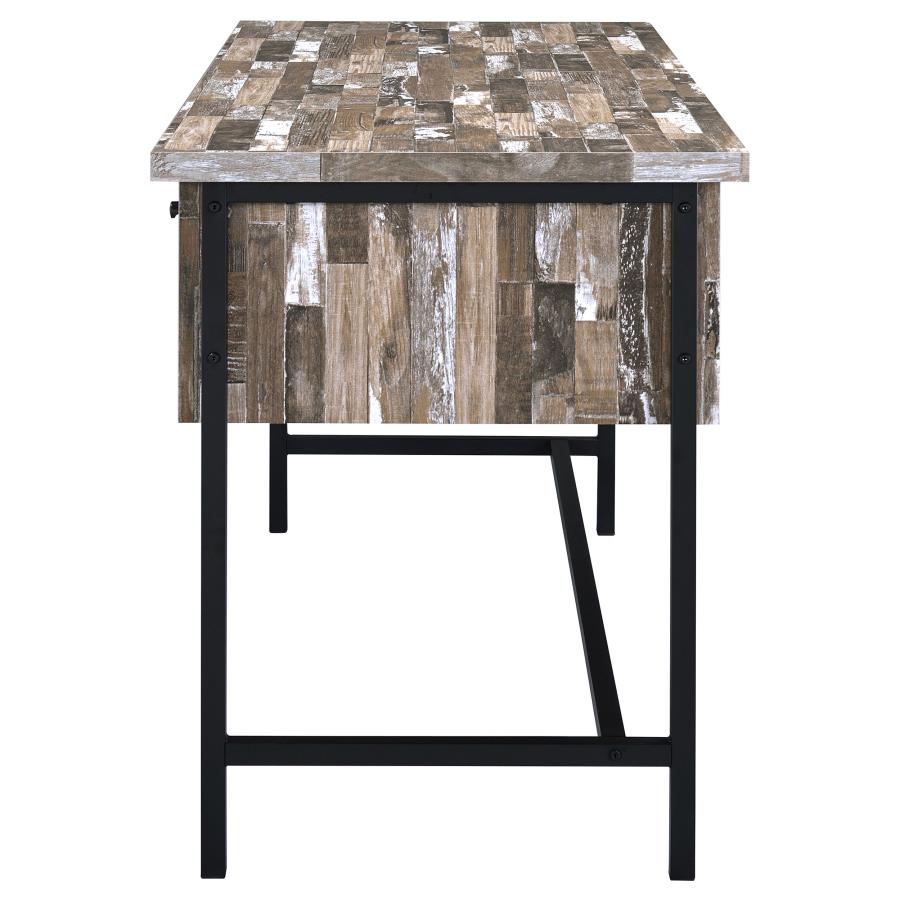 Kemper Brown Writing Desk - furniture place usa