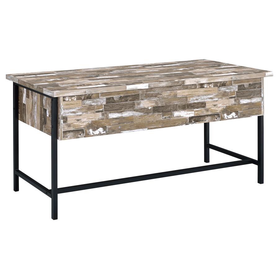 Kemper Brown Writing Desk - furniture place usa