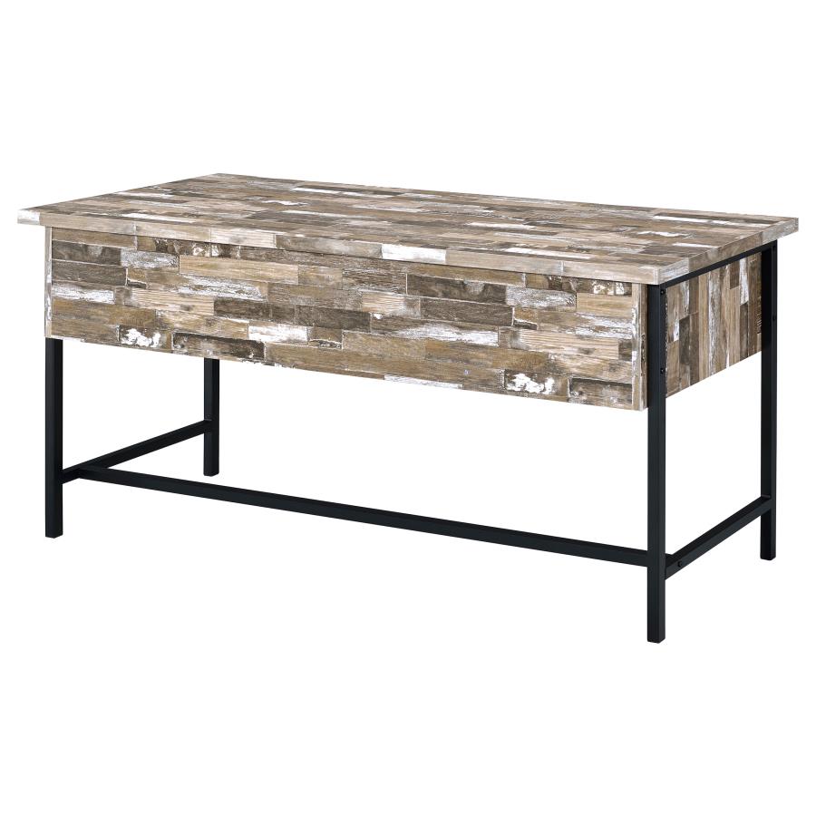Kemper Brown Writing Desk - furniture place usa