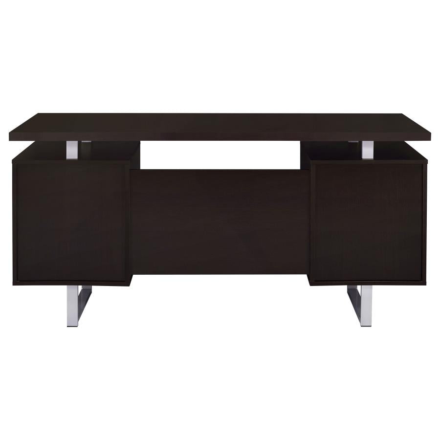 Lawtey Brown Computer Desk - furniture place usa