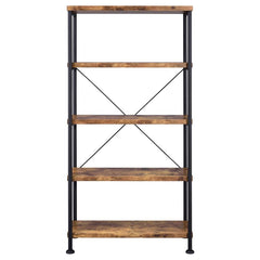 Analiese Brown Bookcase - furniture place usa