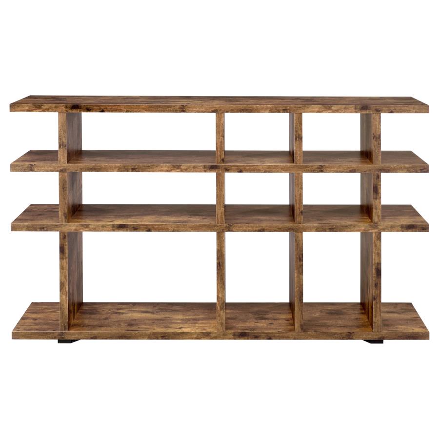Santos Brown Console Bookcase - furniture place usa
