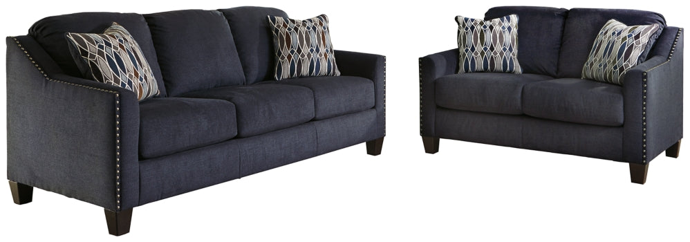 Creeal Heights Sofa and Loveseat - furniture place usa