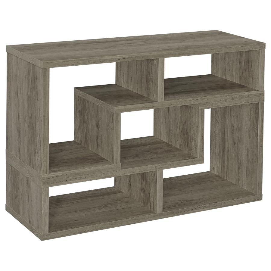 Velma Grey Bookcase / Tv Stand - furniture place usa