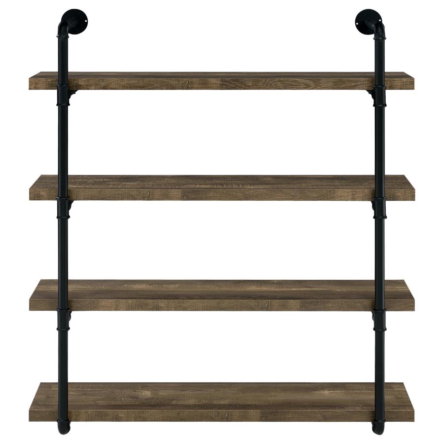 Elmcrest Brown 40"w Wall Shelf - furniture place usa