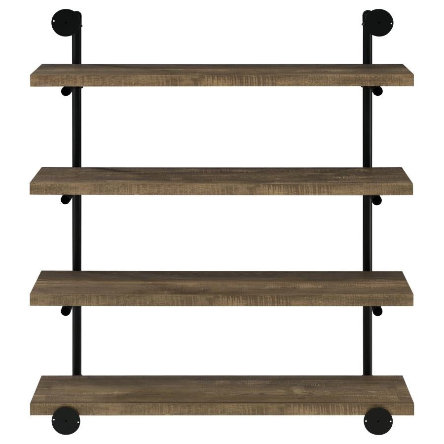 Elmcrest Brown 40"w Wall Shelf - furniture place usa