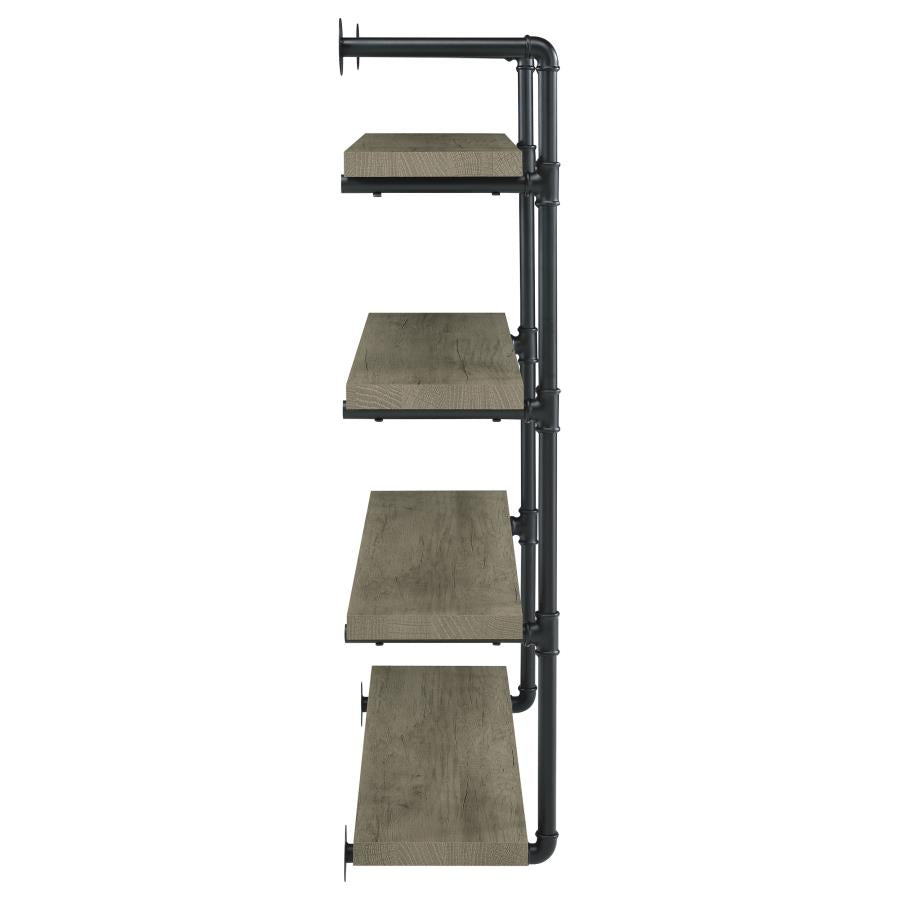 Elmcrest Grey 40"w Wall Shelf - furniture place usa