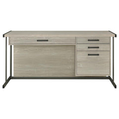 Loomis Grey Computer Desk - furniture place usa