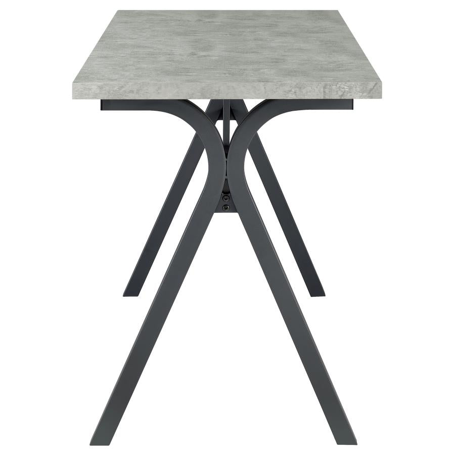 Tatum Grey Writing Desk - furniture place usa