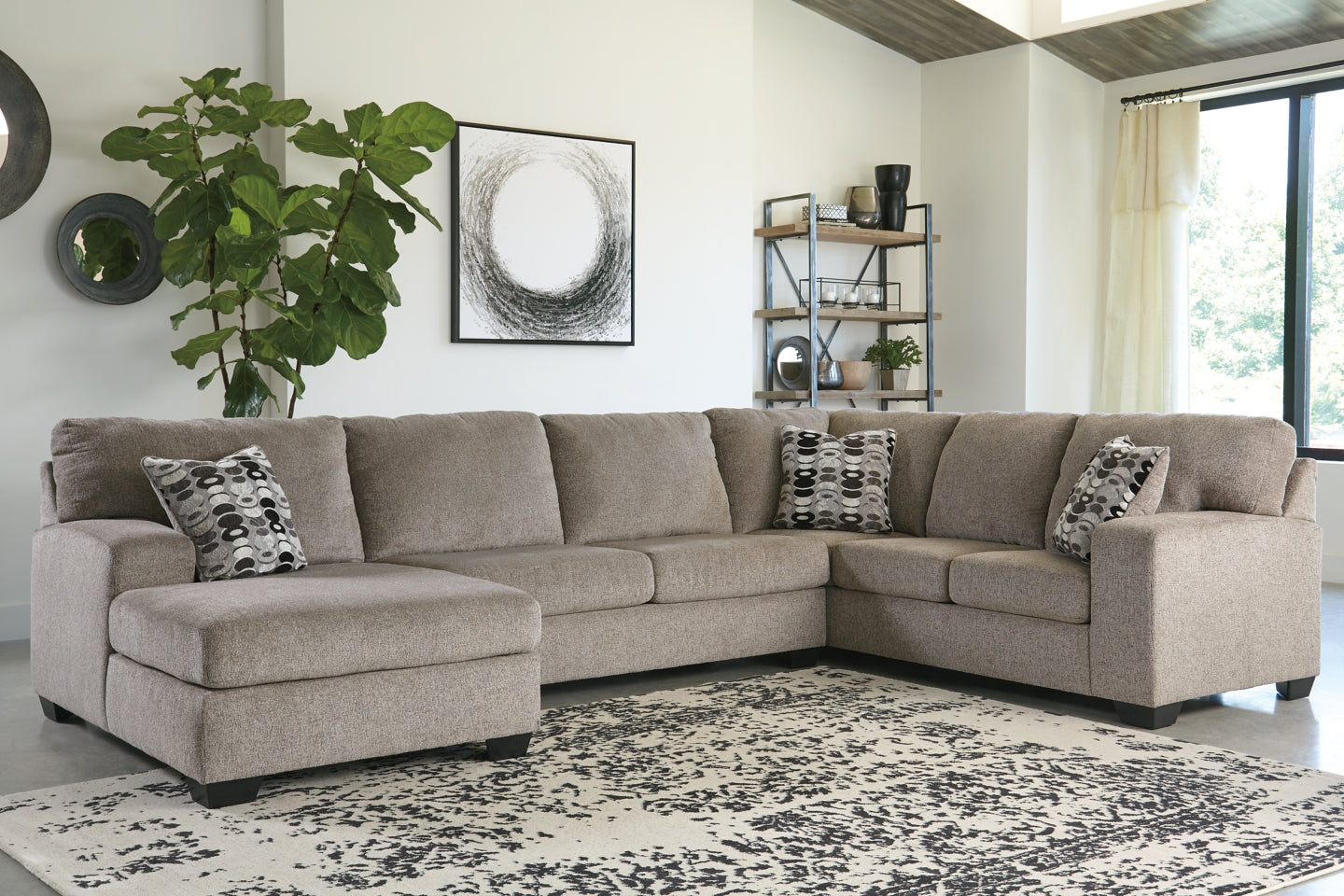 Ballinasloe 3-Piece Sectional with Chaise - 80703S1 - furniture place usa