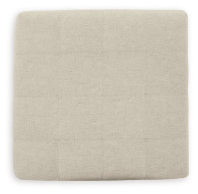 Falkirk Oversized Accent Ottoman - furniture place usa