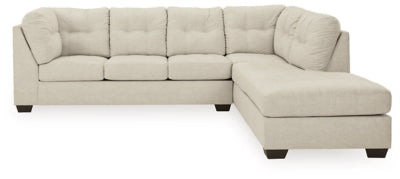 Falkirk 2-Piece Sectional with Chaise - furniture place usa