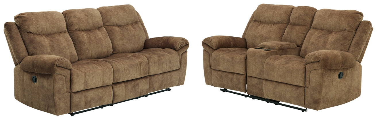 Huddle-Up Sofa and Loveseat - furniture place usa
