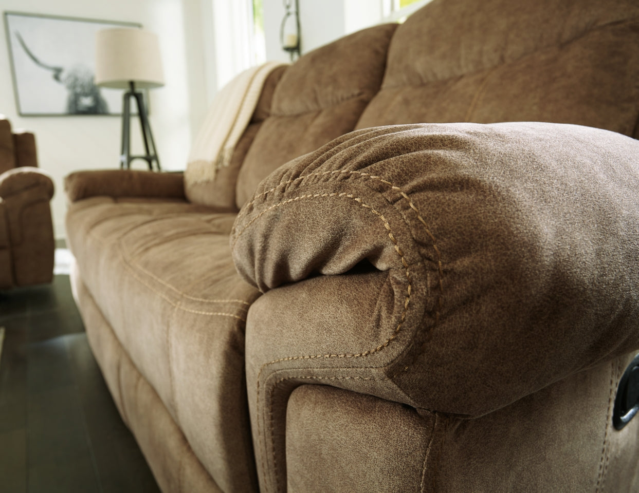 Huddle-Up Reclining Sofa and Loveseat - furniture place usa