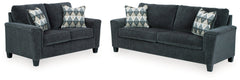 Abinger Sofa and Loveseat - furniture place usa