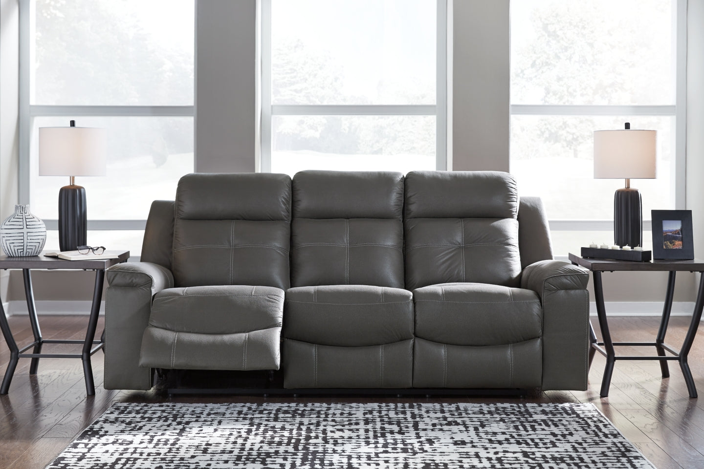 Jesolo Reclining Sofa and Loveseat - furniture place usa