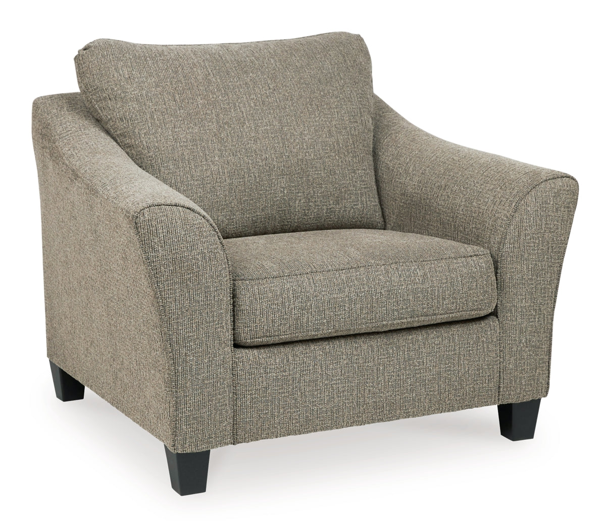 Barnesley Chair and Ottoman - furniture place usa