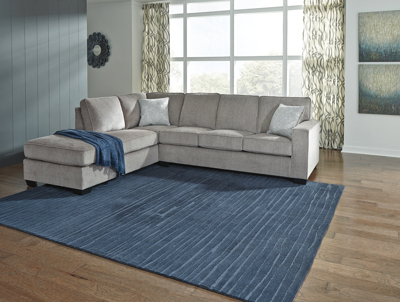 Altari 2-Piece Sectional with Ottoman - furniture place usa