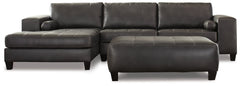 Nokomis 2-Piece Sectional with Ottoman - PKG011026 - furniture place usa