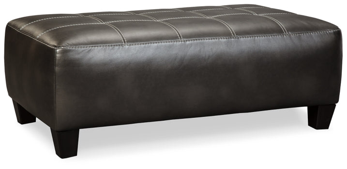 Nokomis Oversized Accent Ottoman - furniture place usa