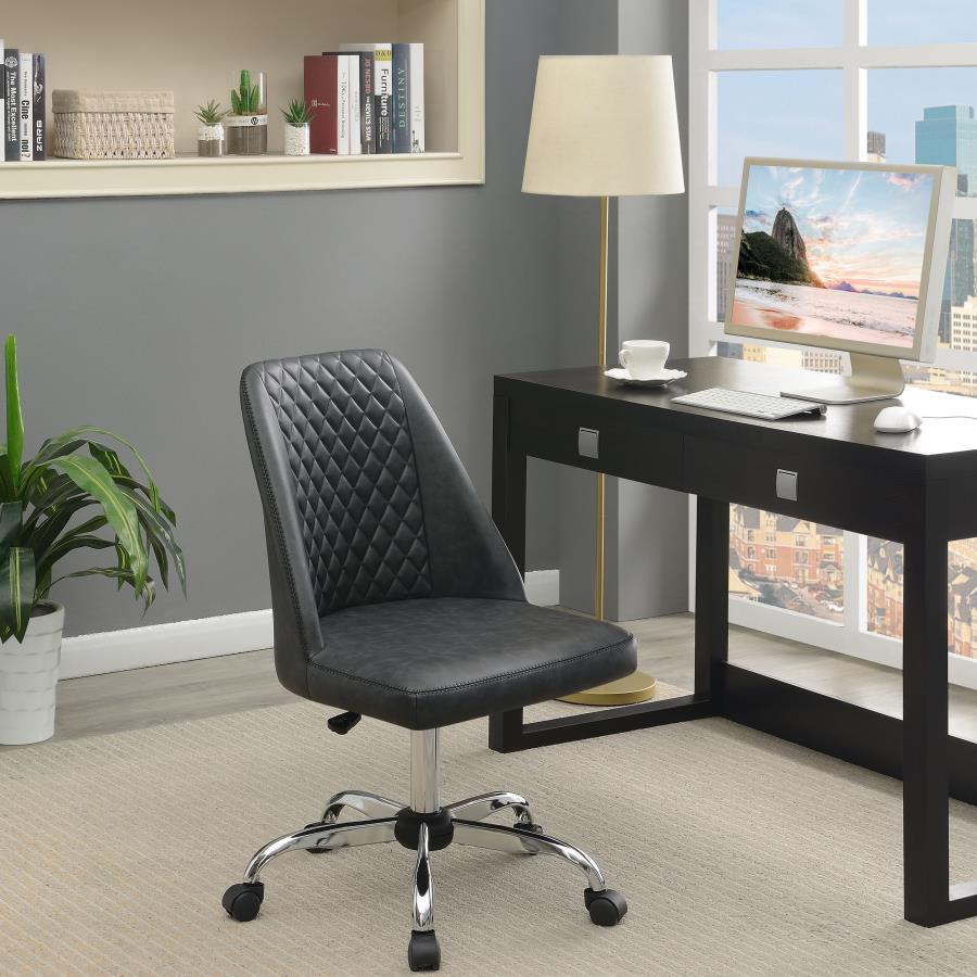 Althea Grey Office Chair - furniture place usa