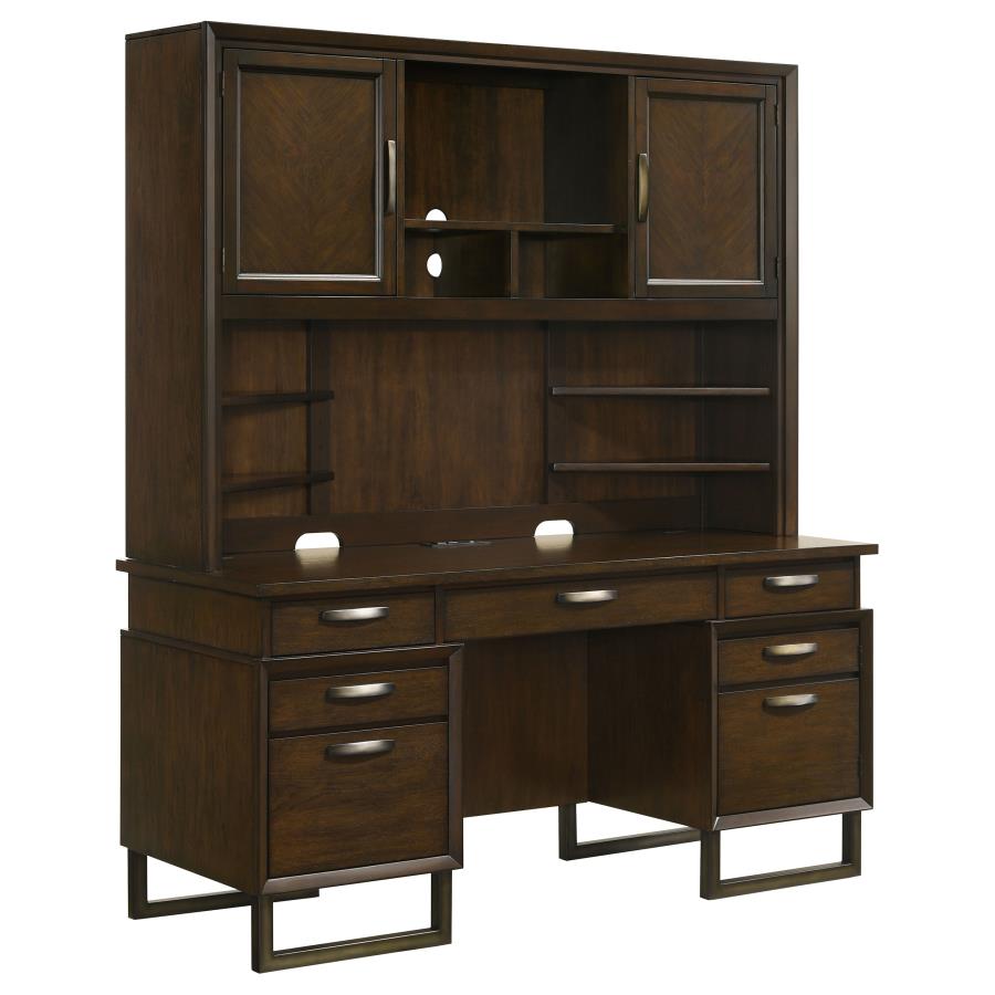 Marshall Brown Hutch - furniture place usa