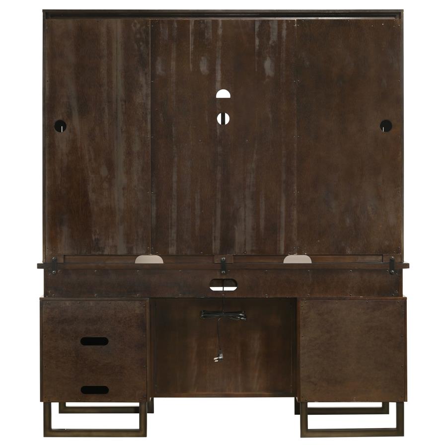 Marshall Brown Hutch - furniture place usa